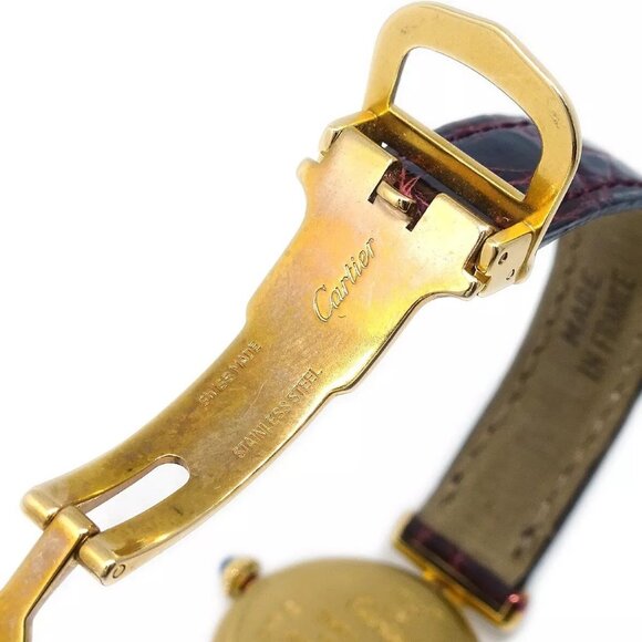 Cartier Ref.W1000654 Must Colisee Quartz Watch Brown - Picture 5 of 8